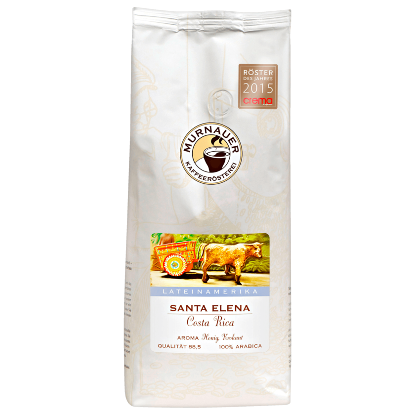 Murnauer Kaffeerösterei Kaffee Santa Elena aus Costa Rica ganze Bohne 1kg
